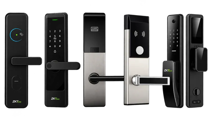 ZKTeco Smart Door Lock Dubai UAE