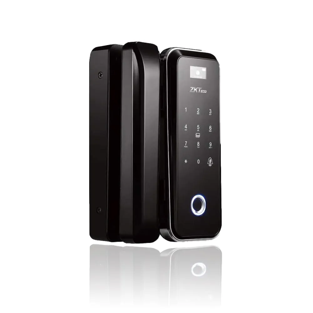 ZKTeco ZKTeco GL300 Fingerprint & MF Card Glass Door Lock
