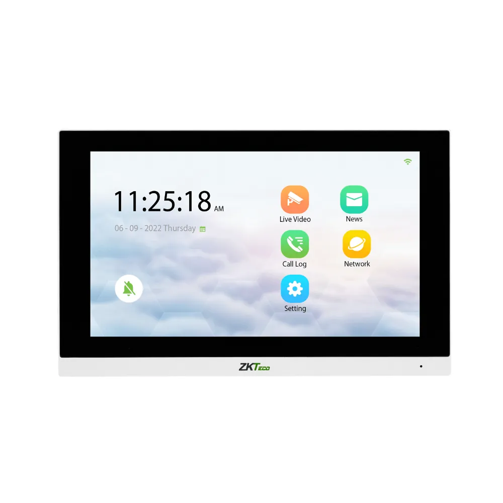 ZKTeco ZKTeco VT07-B0-W Smart IP Video Indoor Monitor